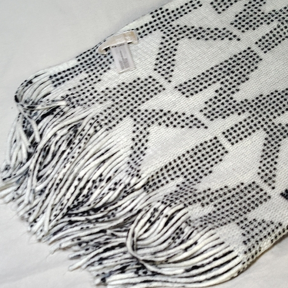 Michael Kors Monochrome Animal Print Scarf - Picture 8 of 9